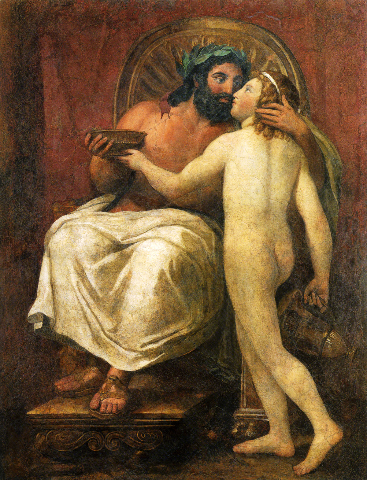 jupiter kissing ganymede